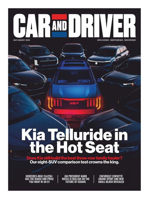 Cover image for Car and Driver